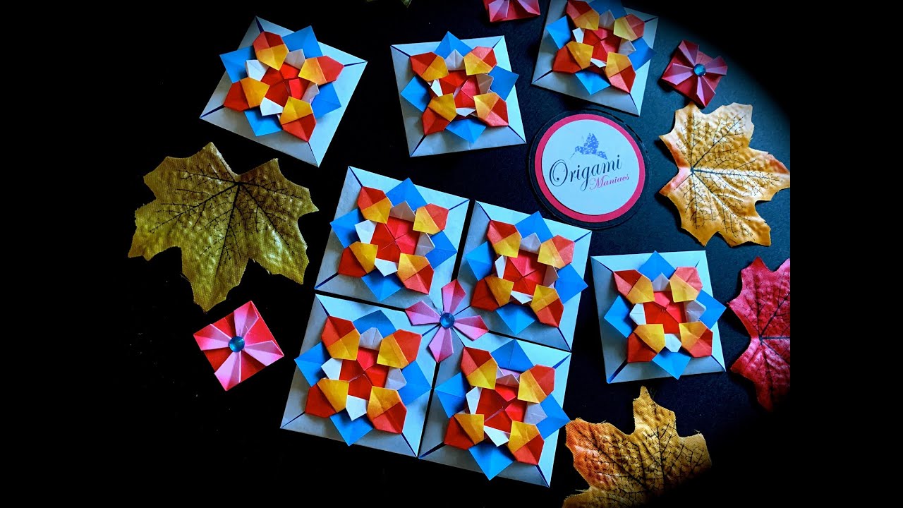 Origami Maniacs 451: Origami Quilt with 4 and 9 Froebel Units
