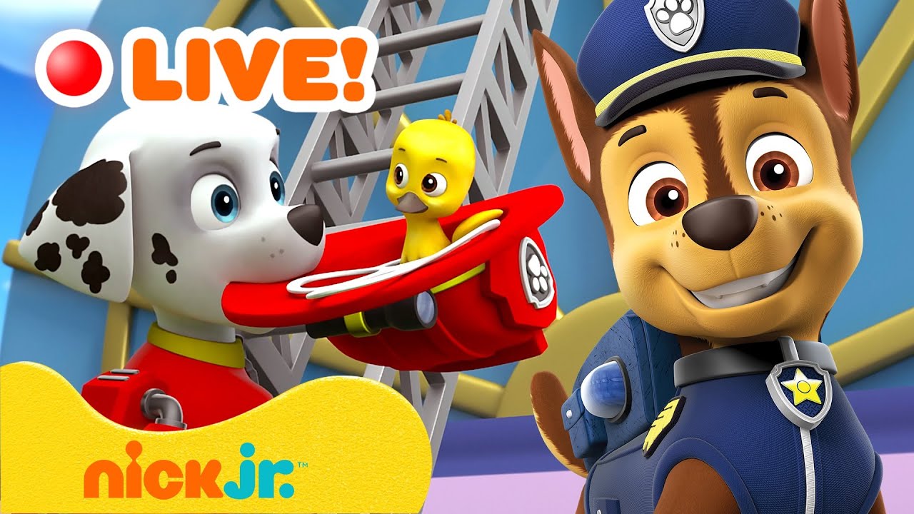 🔴 دوريات المخلاب | مباشر: أكثر مغامرات وإنقاذات PAW Patrol بطولةً مع Rubble! 💥 | Nick Jr. Arabia