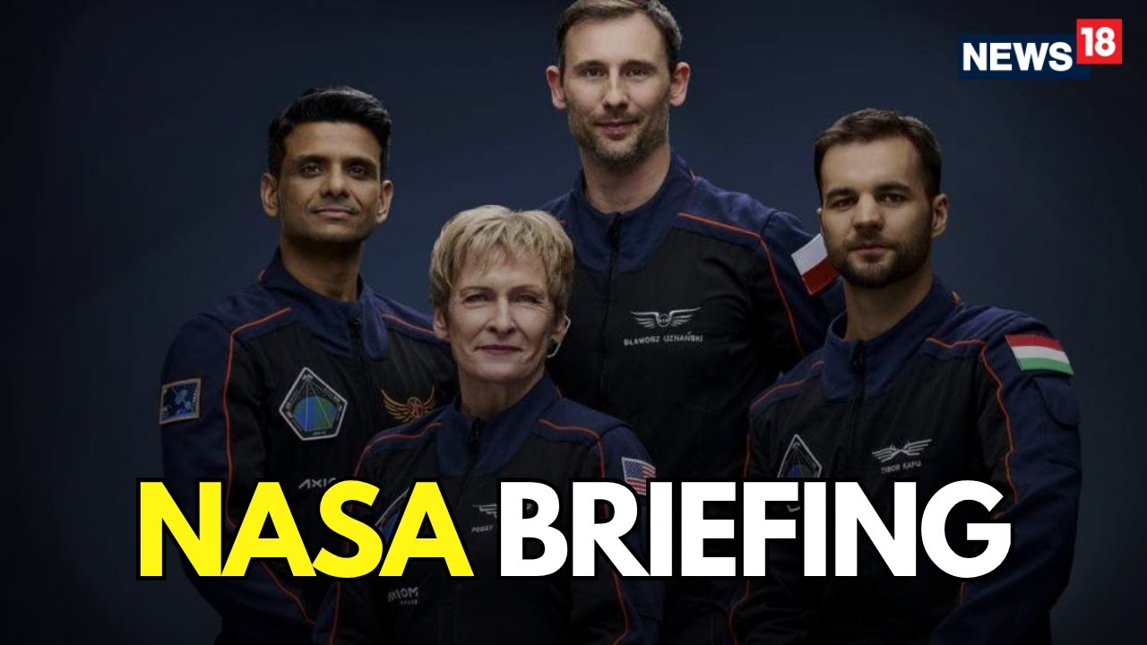 LIVE NOW: NASA Briefing &ndash; Axiom‑4 Crew Return | Axiom Mission Crew Returns | Space News | N18G