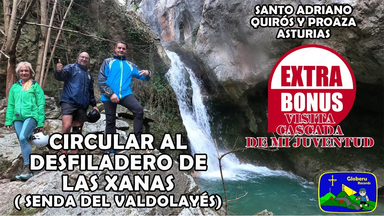 [ 2,7 K ] Desfiladero de las Xanas. Senda Valdolayés. ( Santo Adriano, Quirós y Proaza. Asturias)