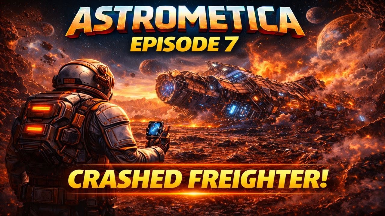 CRASHED FREIGHTER AND WHO IS REESE!- Astrometica EP7