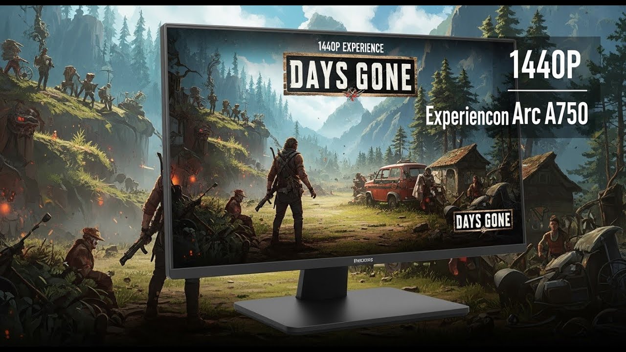 Days Gone en UltraWide 1440p | Intel Arc A750 + i7 12700KF Rendimiento Gr&aacute;fico y FPS