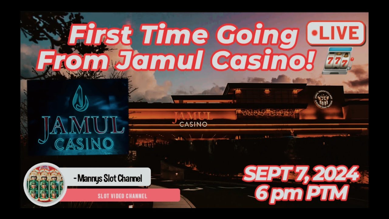 🔴 First LIVE at Jamul Casino: Spin It to Win It! 🎰 #CASINOLIVE