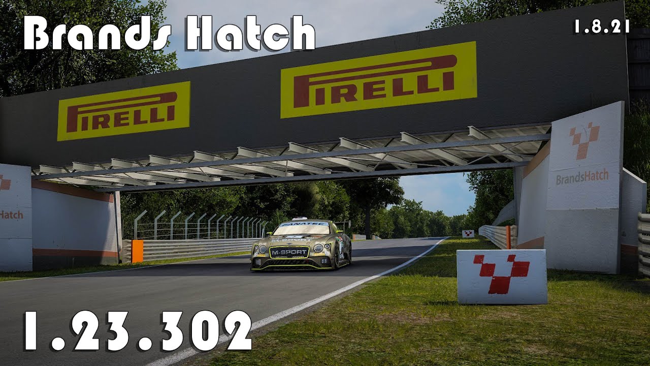 Assetto Corsa Competizione | Bentley Continental GT3 | Brands Hatch | 1.23.302 (Hotlap + FREE Setup)