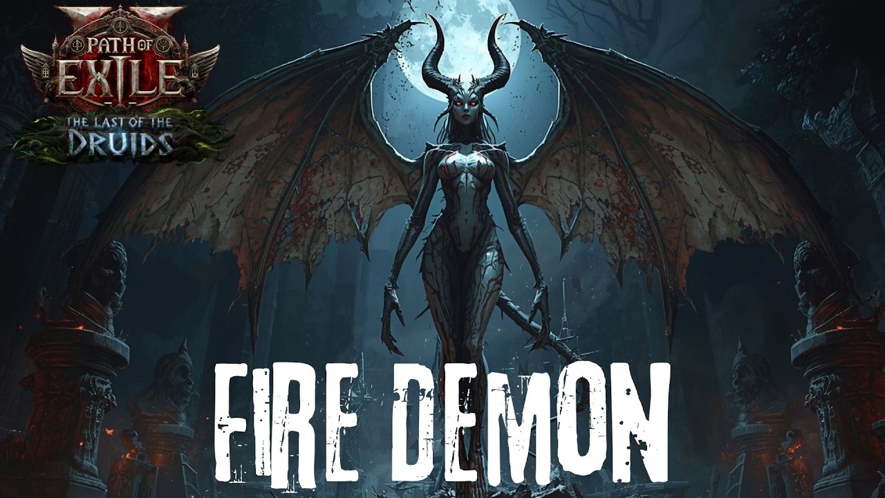 PoE 2 Demon form - Infernalist Build | Fireball CoC CoA | Path of Exile 2 | 0.4
