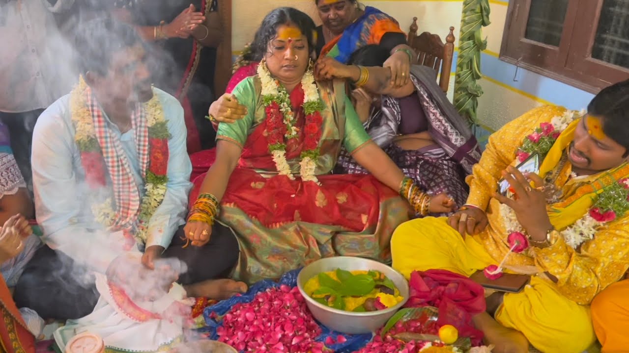 Vijaywada Kanaka Durgamma Kalyanam At Kumari Akka Home | Oggu Sravan Anna | Durgamma Sigam | part 2