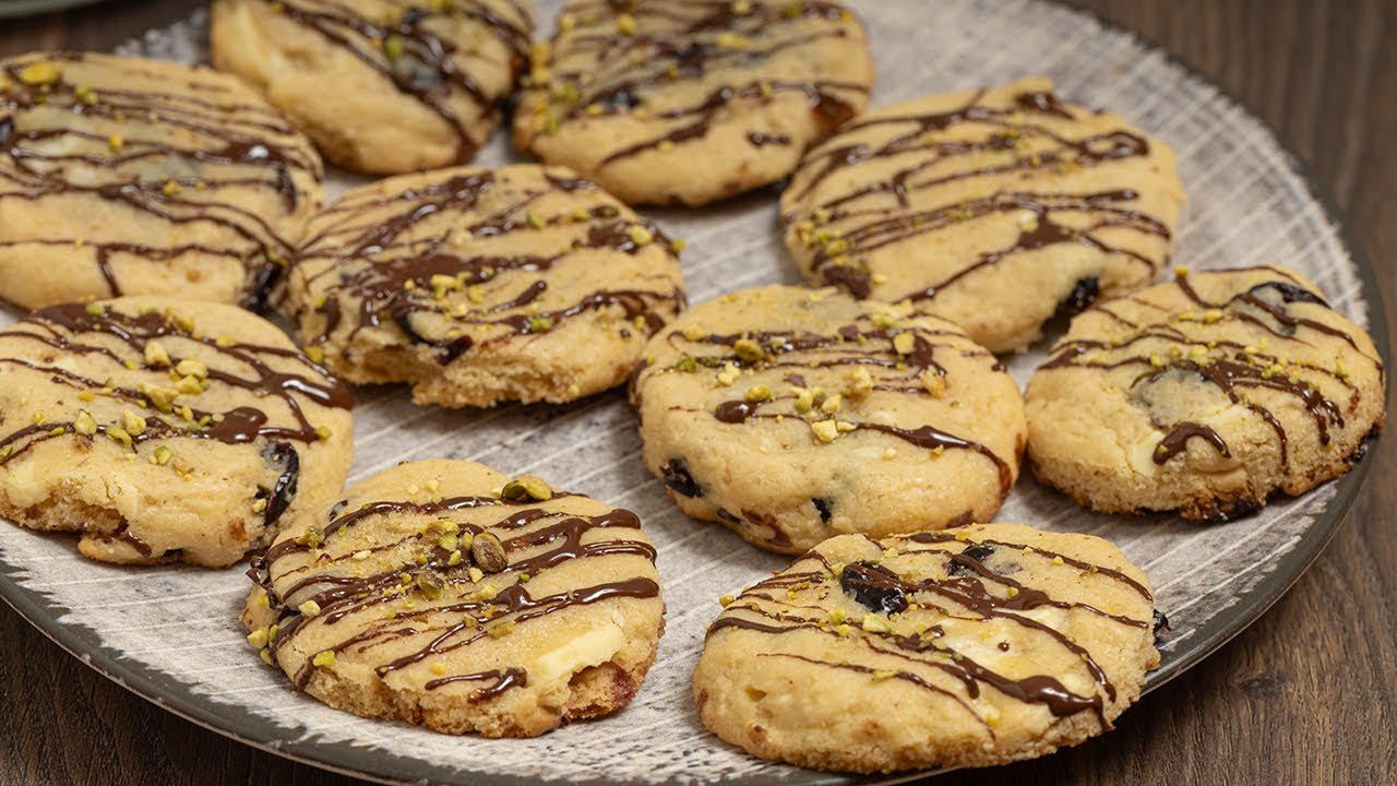 Keksići sa brusnicom - Cranberry Cookies Recipe - Bebina kuhinja - Domaći video recept