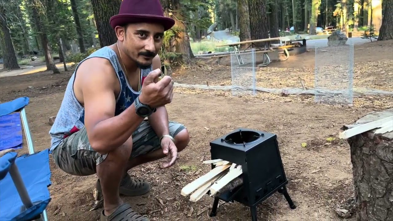 Wild Camping in Yosemite Valley | Nepali Couple Adventure