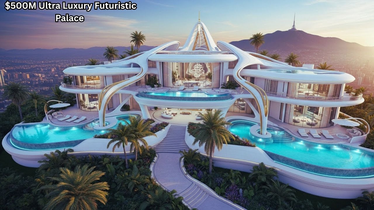 🏰 Wewnątrz luksusowego, futurystycznego pałacu za 500 milion&oacute;w dolar&oacute;w | Gdzie architektura spoty...