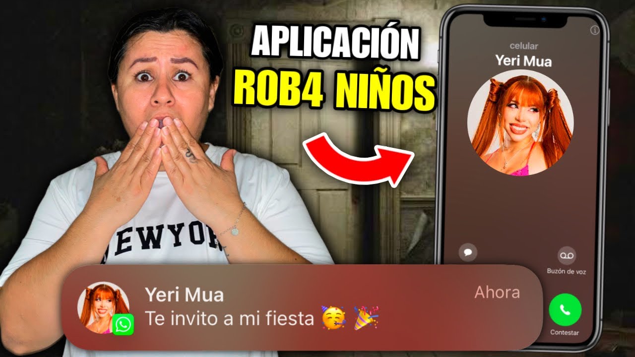 DESCARGUE LA APP QUE INVITA A UNA FIESTA PARA ROBARSE A LOS *NIÑ0S*😱 ¡NUNCA LA JUEGUEN!