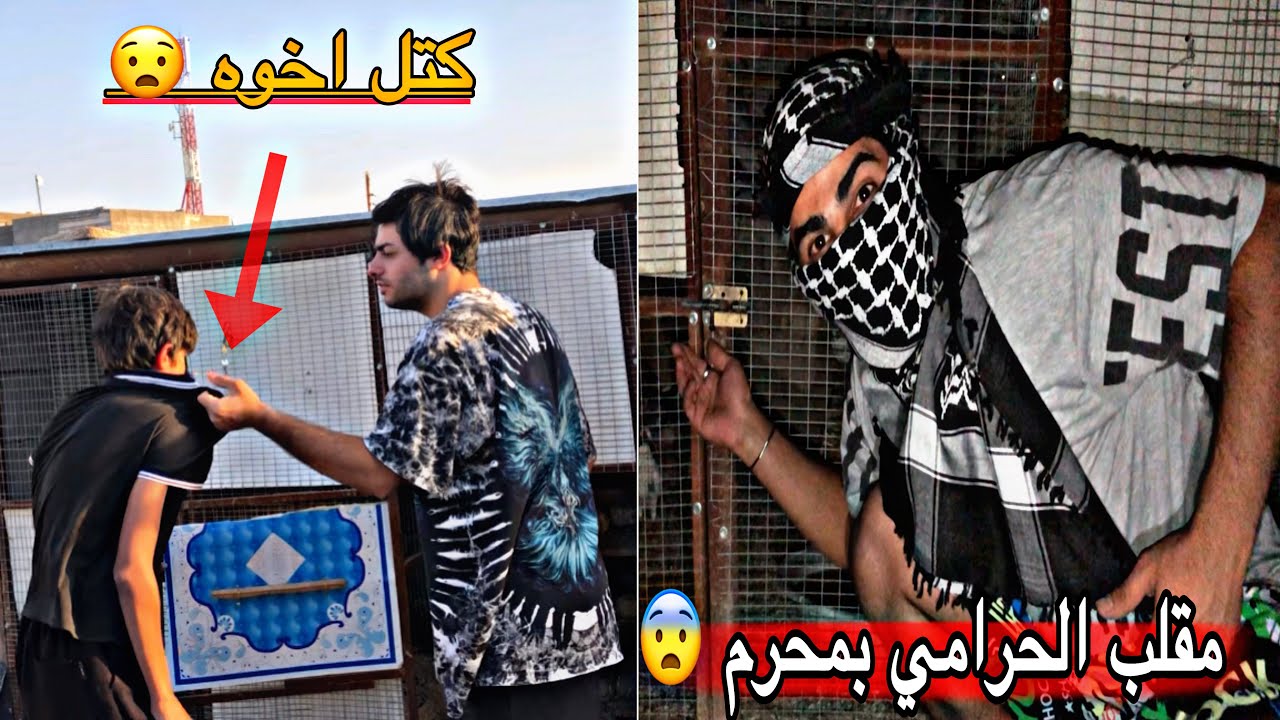مقلب حرامي المحميه _ بكت محميه الطيور مالت ابن عمي _ ￼ما توقعت يبجي 😨