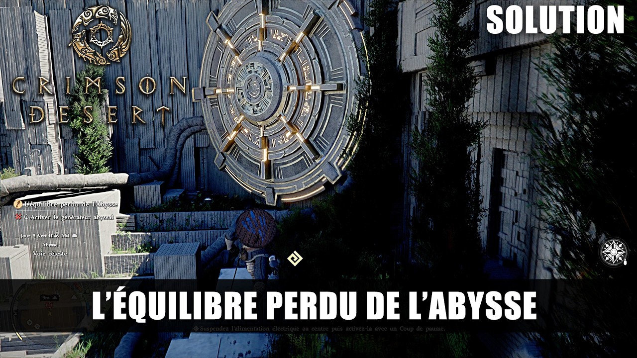 Crimson Desert : Assembler la Sph&egrave;re de l'Abysse SOLUTION (L'&eacute;quilibre perdu de l'Abysse) G&eacute;n&eacute;rateur
