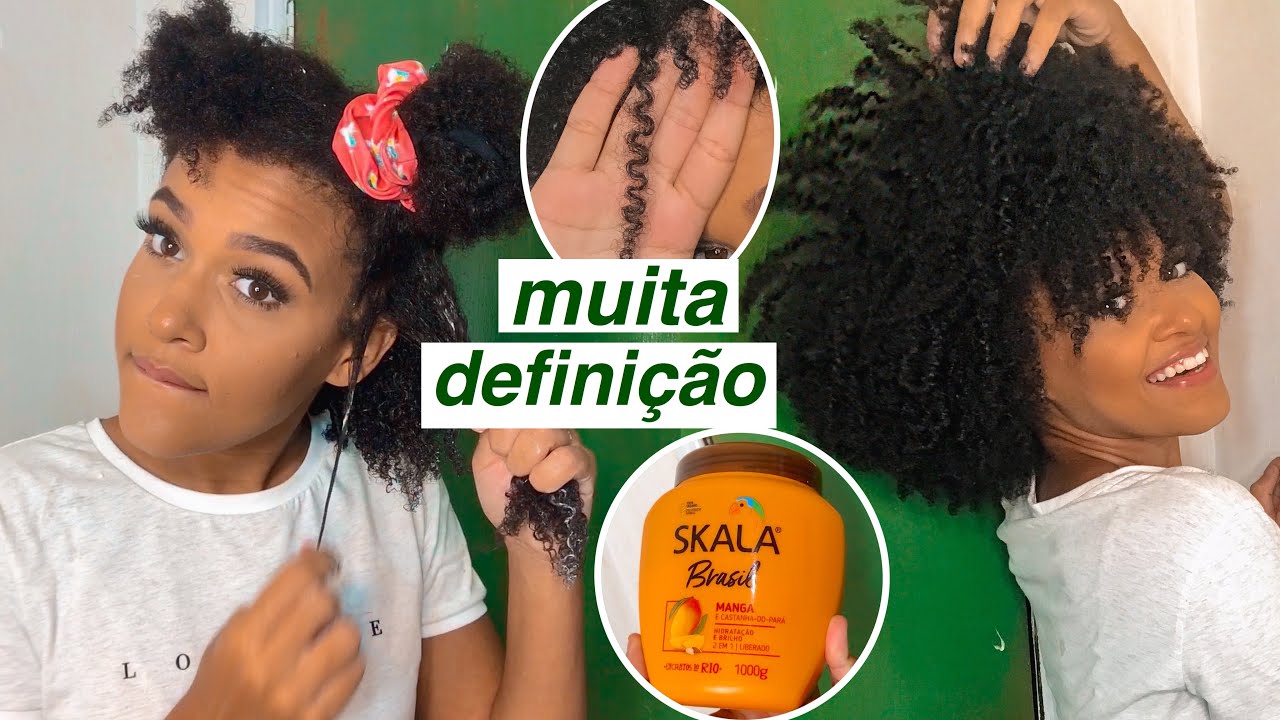 finalização pra definir cabelo crespo // DEDOLISS