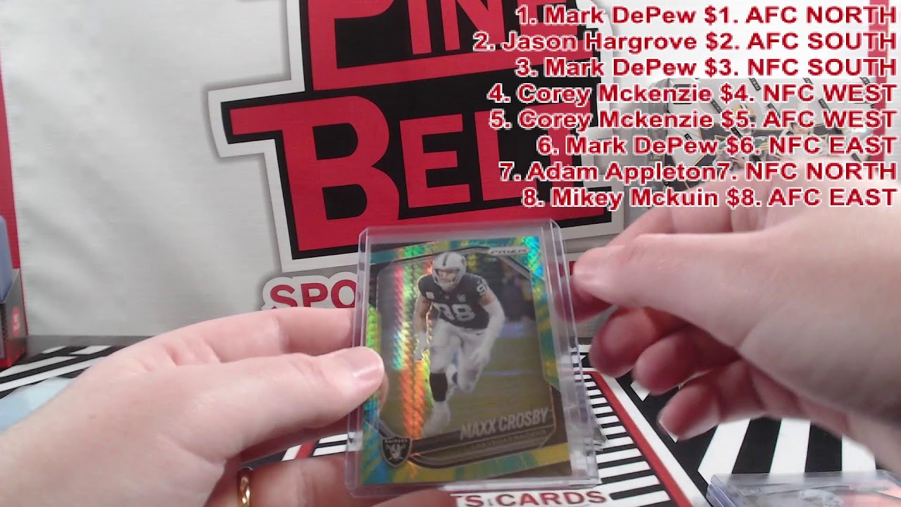 2025 Prizm Football Hobby Break - Divisions