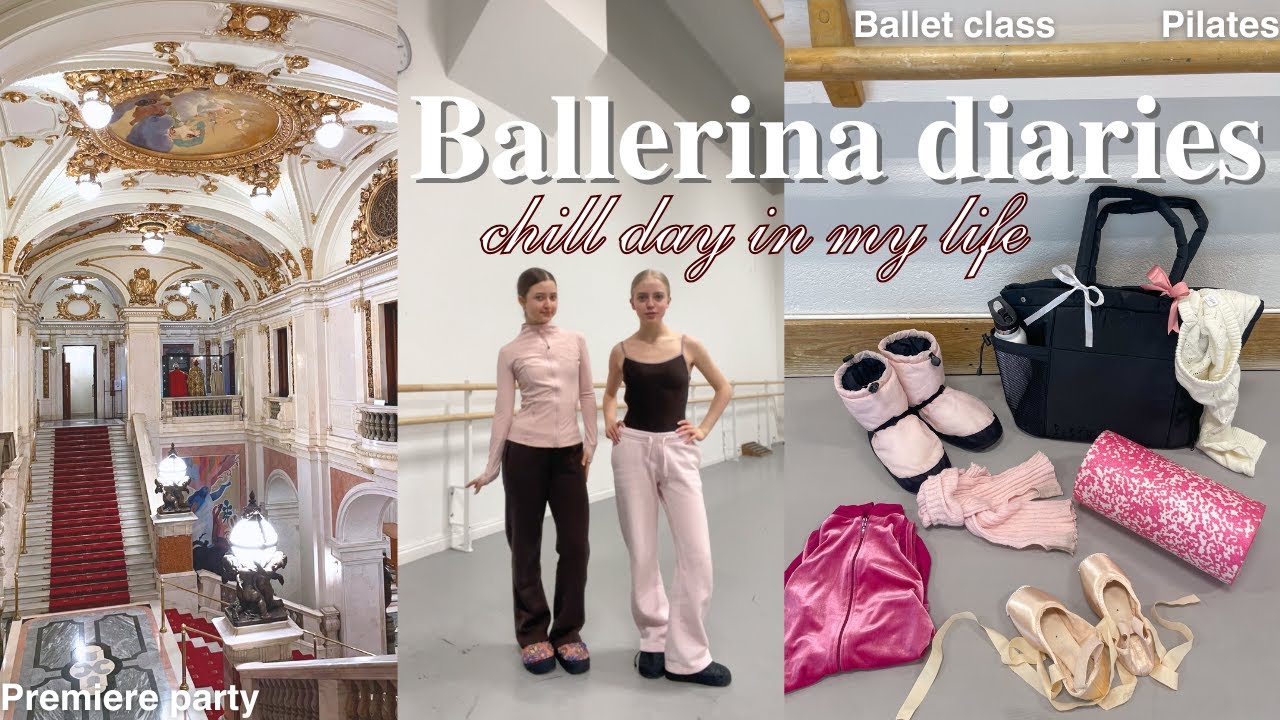 Дневники балерины 🩰🎀{ Холодный день в моей жизни, балетный класс, стирка, премьера} эп.1