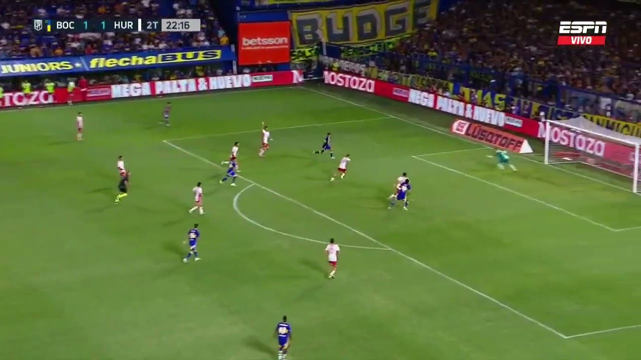 El primer gol de Carlos Palacios en Boca Juniors es espectacular. 🇨🇱