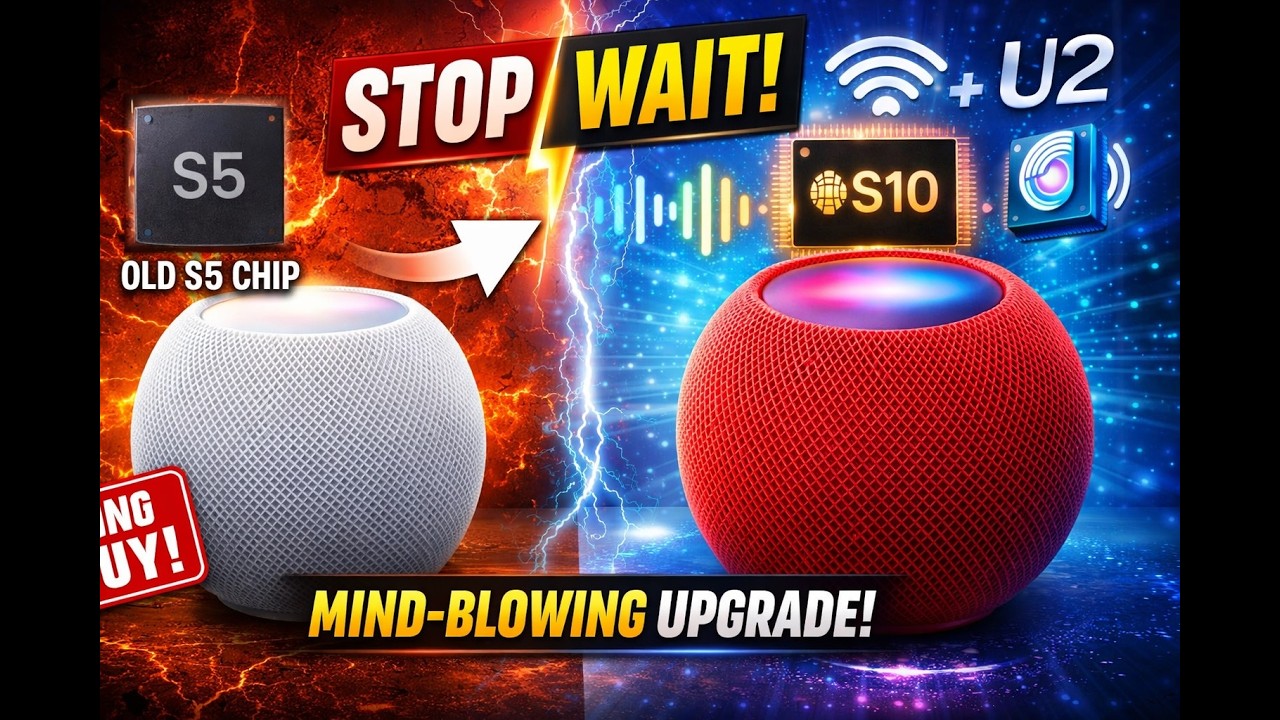 Apple HomePod Mini 2 LEAKED! Do NOT Buy A Smart Speaker Until You See This