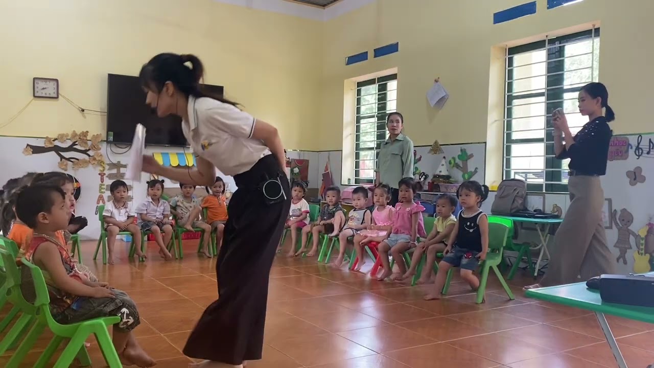 Demo Tiếng Anh - Lớp 3 tuổi A - Trường Mầm Non An Khánh-  Anh Ngữ ABC