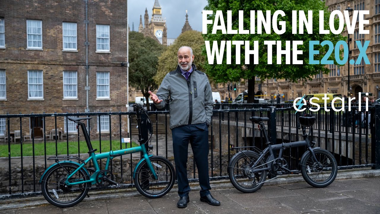 Upgrading to the Estarli e20.X e-bike with Fabian Hamilton MP (he couldn't resist!)