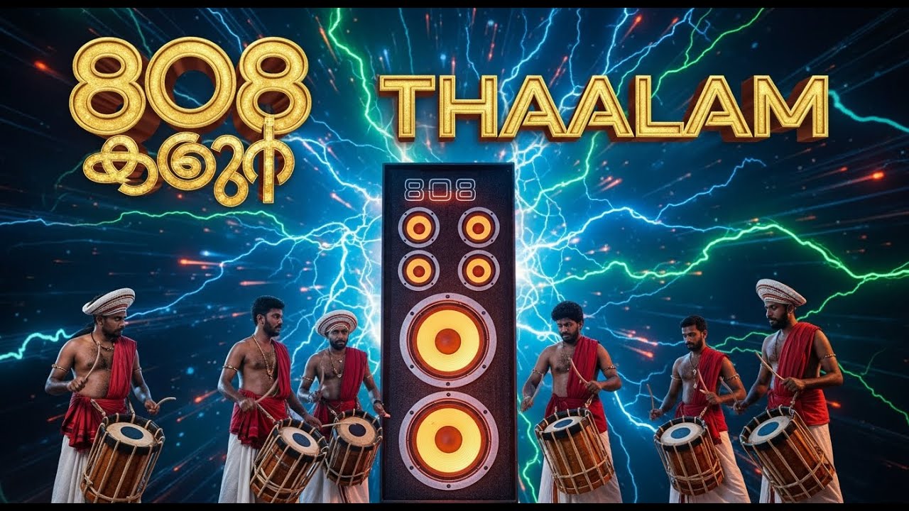 808 Thaalam | Kerala Drum Fusion | Malayalam Trance Music  | Relax Mind,Work, Study, Finance