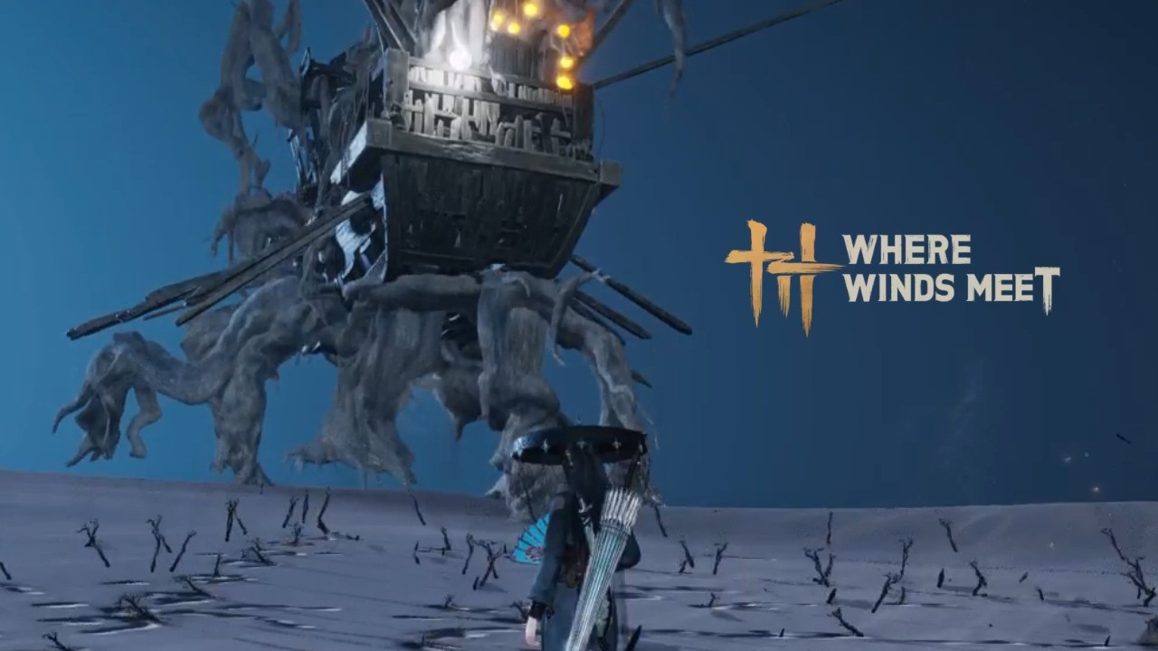 Where Winds Meet - Wandering Ark, World Boss Fight No Damage (Trial Abyss)