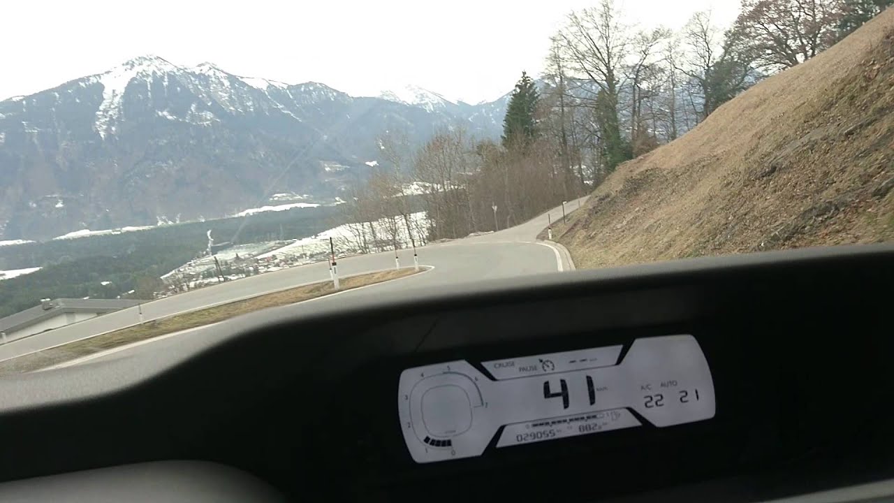 Autofahrt von Satteins nach Bludenz