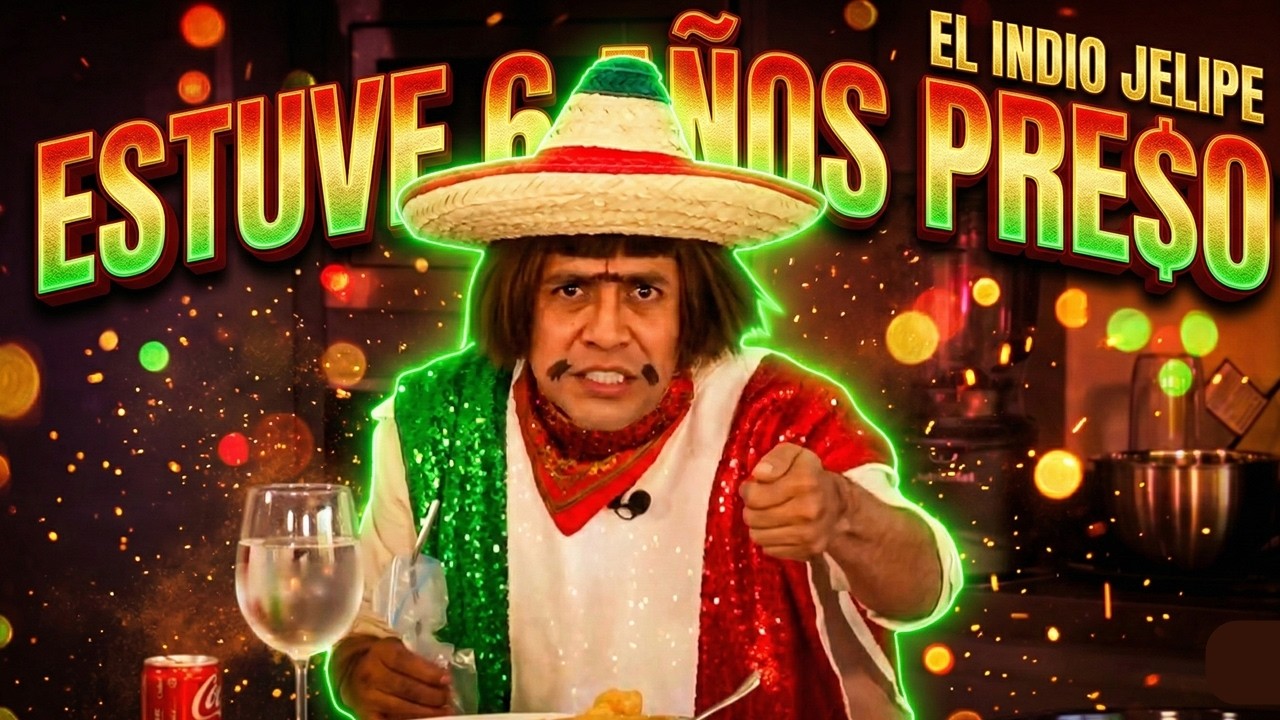 Estuve 6 AÑOS PRE$0 - El Indio Jelipe Con Chef Julio López