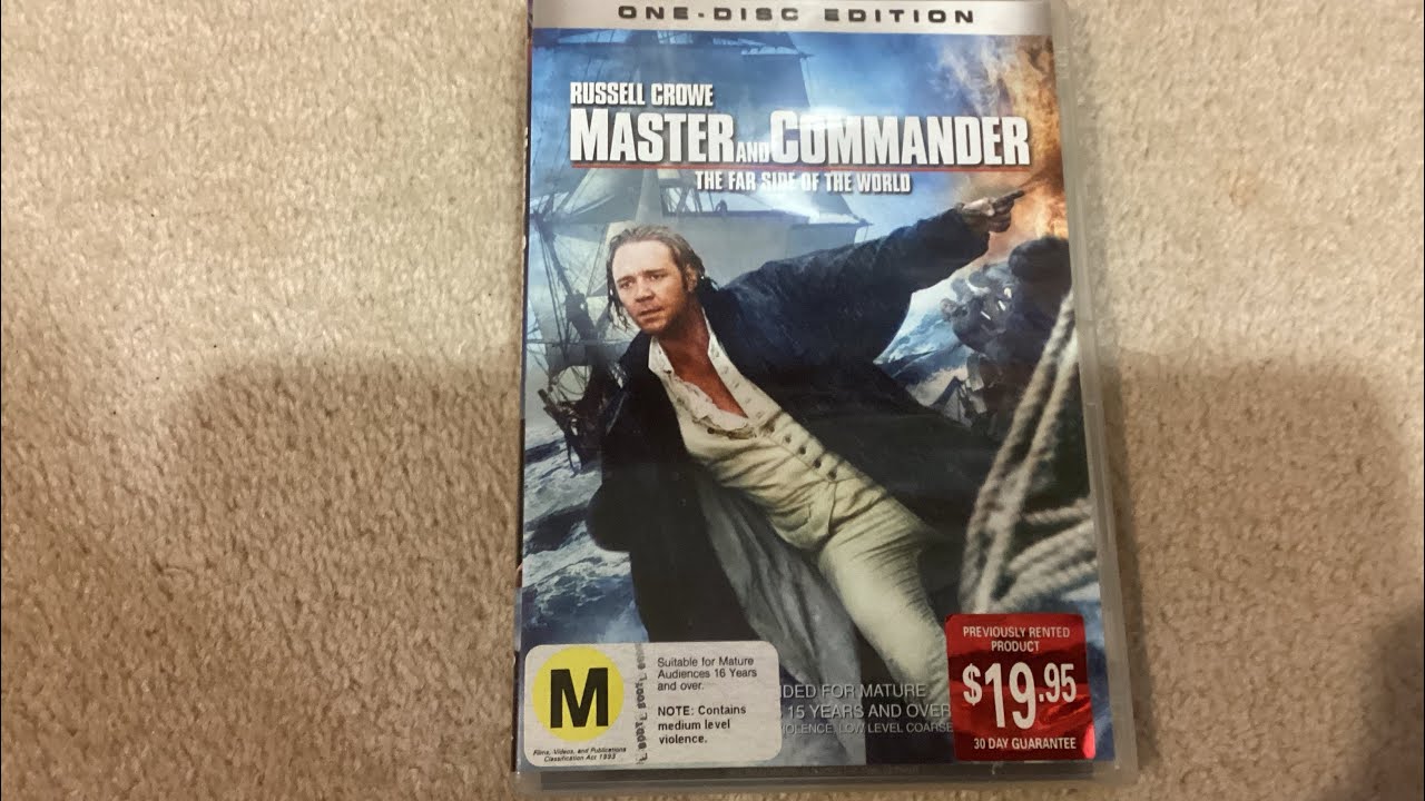 Opening to Master and Commander The Far Side of the World 2004 DVD