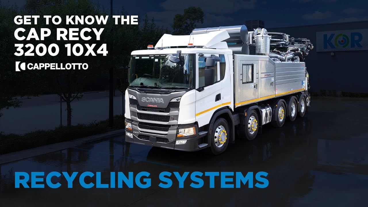 Cappellotto CAP RECY Recycling Systems