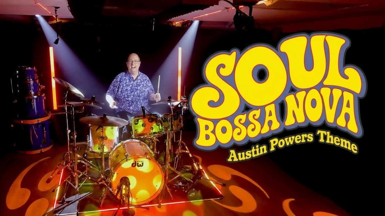 Soul Bossa Nova - Drum Cover - Quincy Jones - Austin Powers Vibes!