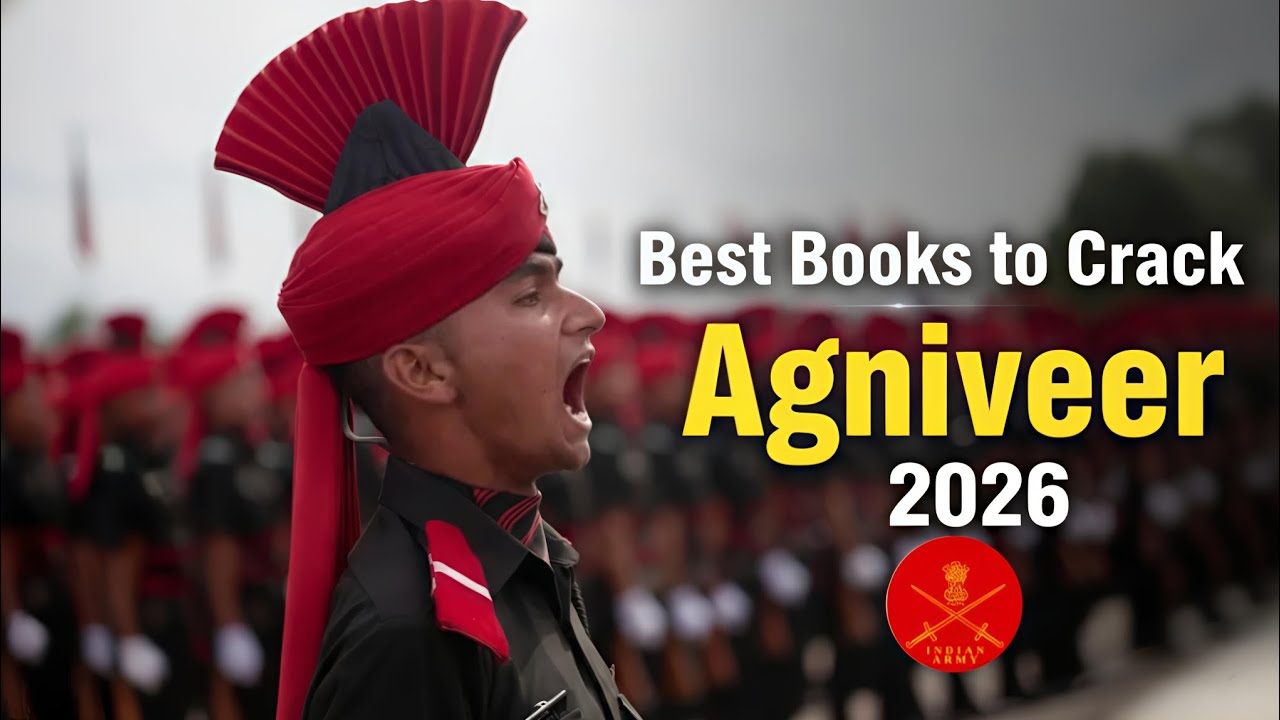 Best 3 Books for Agniveer 2026 Preparation | Agniveer 2026 की तैयारी के लिए 3 Best Books 