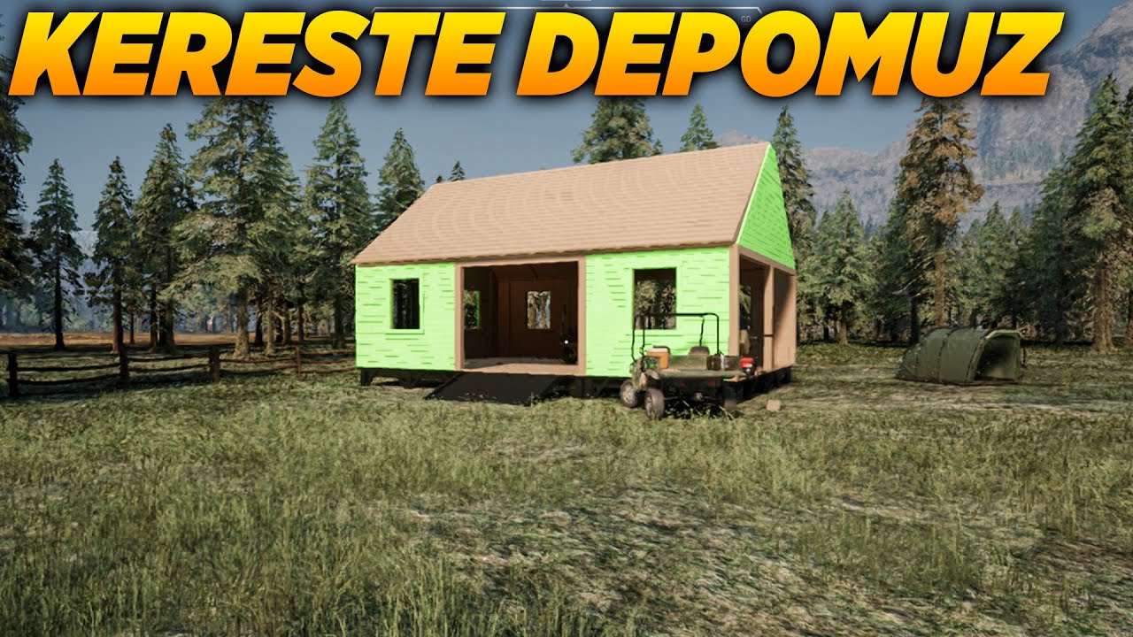 ODUNLAR İÇİN DEPO İNŞAATI YAPTIK | RANCH SİMULATOR