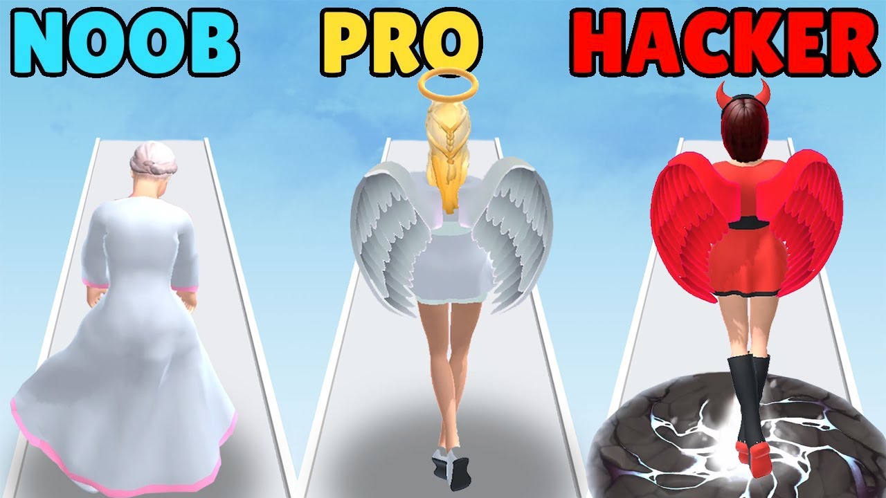 NOOB vs PRO vs HACKER in Go To Heaven