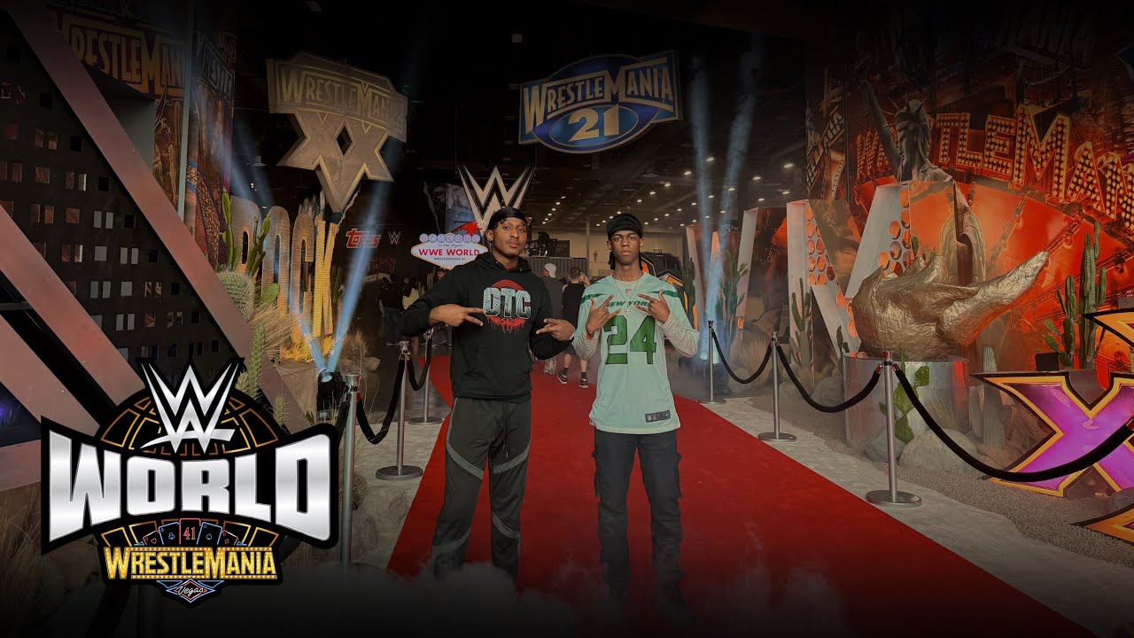 MY HUMILIATION RITUAL AT WWE WRESTLEMANIA WORLD 2025 (VLOG)