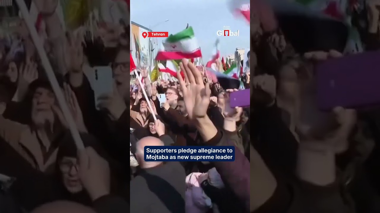 Iran VS US: Crowds In Tehran Rally To Back Mojtaba Khamenei As Iran&rsquo;s New Supreme Leader