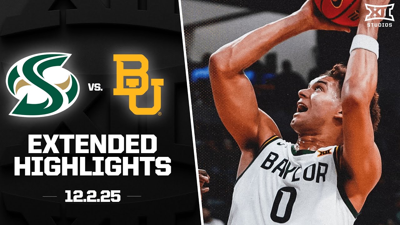 Sacramento State vs. Baylor Extended Highlights | 2025-26 Big 12 Men's Basketball