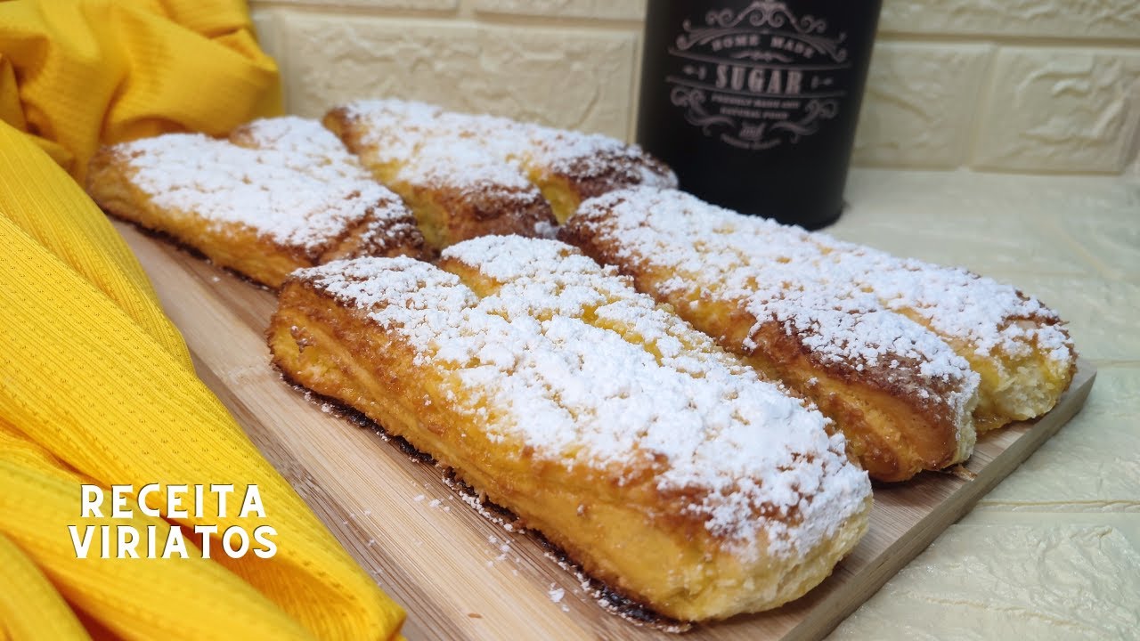Aprenda neste vídeo a fazer o delicioso e famoso Pastel de Viriato! 😊
