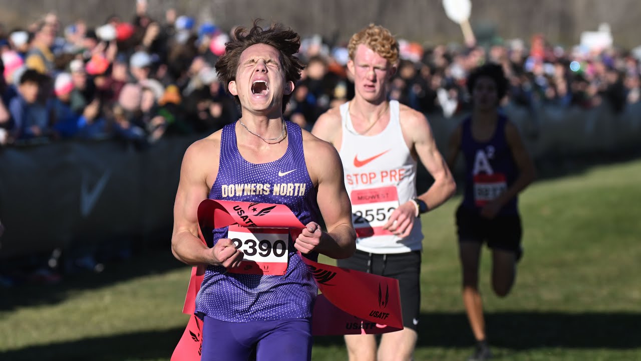 Boys Championship 5k - NXR Midwest Regional 2025 [Full Race Replay]