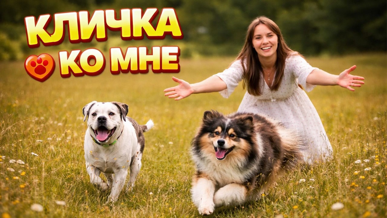 КЛИЧКА и ПОДЗЫВ собаки. как выучить КО МНЕ! Как выучить кличку