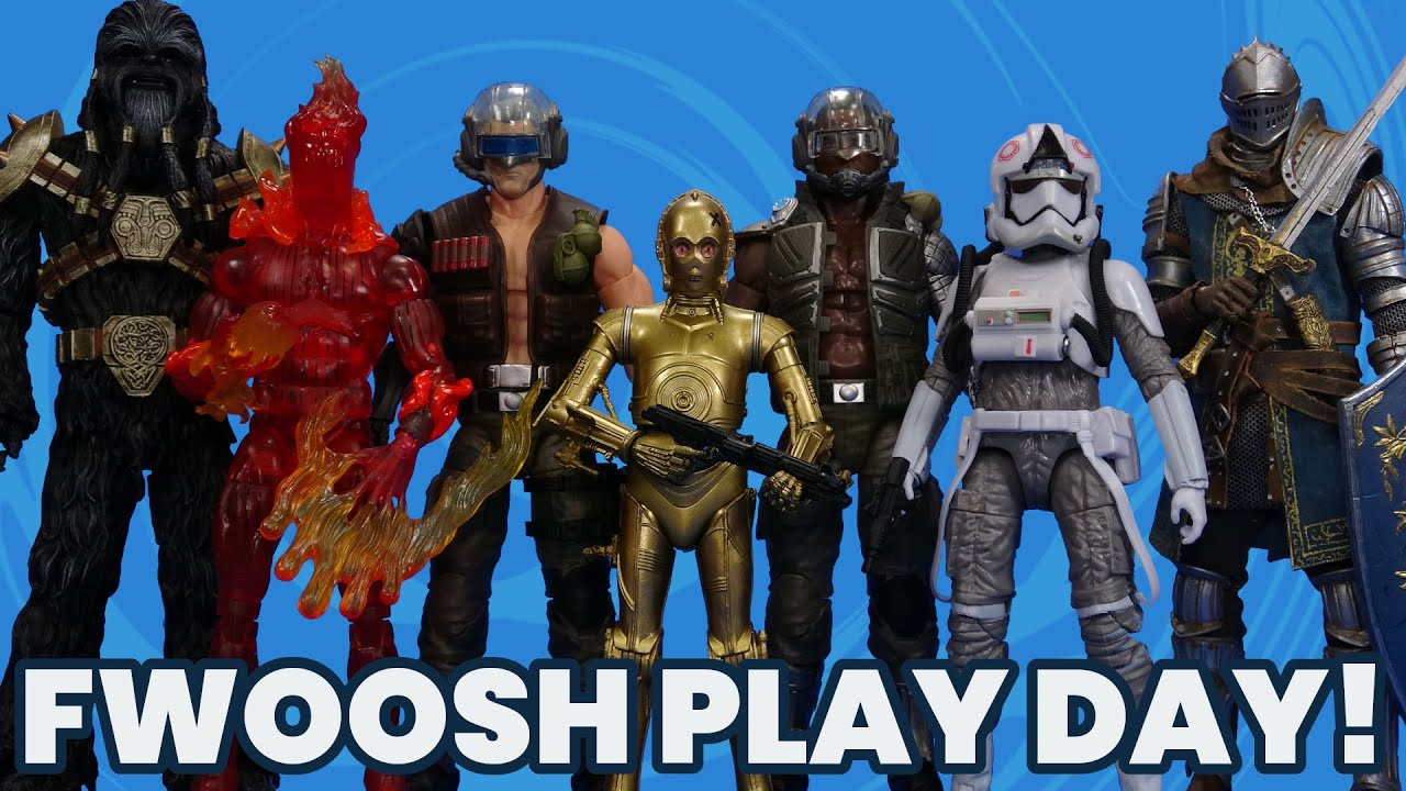 Fwoosh Play Day! Customs, 3D Prints, Third Party, and Official Items for a 6-inch Display 05/31/22