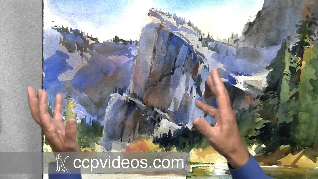 Assessing a Watercolor Landscape with Dale Laitinen