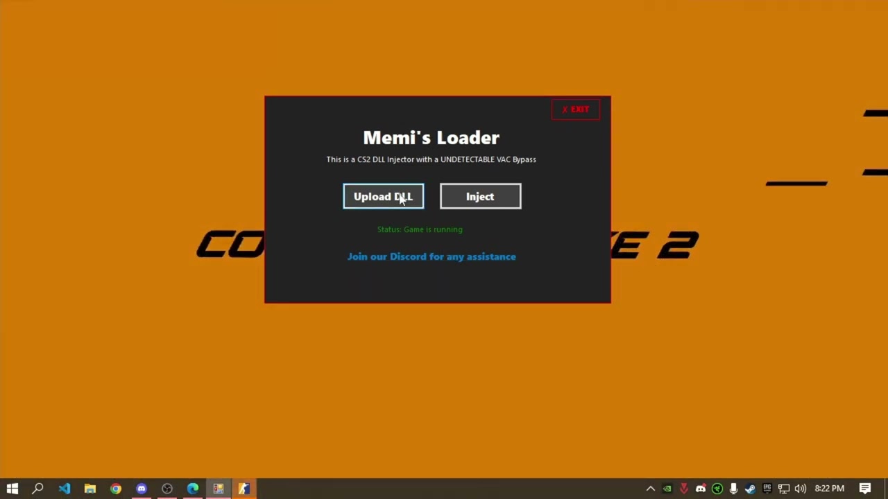 CS2 DLL Injector: Fully Undetectable with VAC Bypass