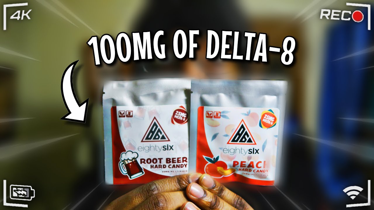Trying 100MG of Delta-8 Candy