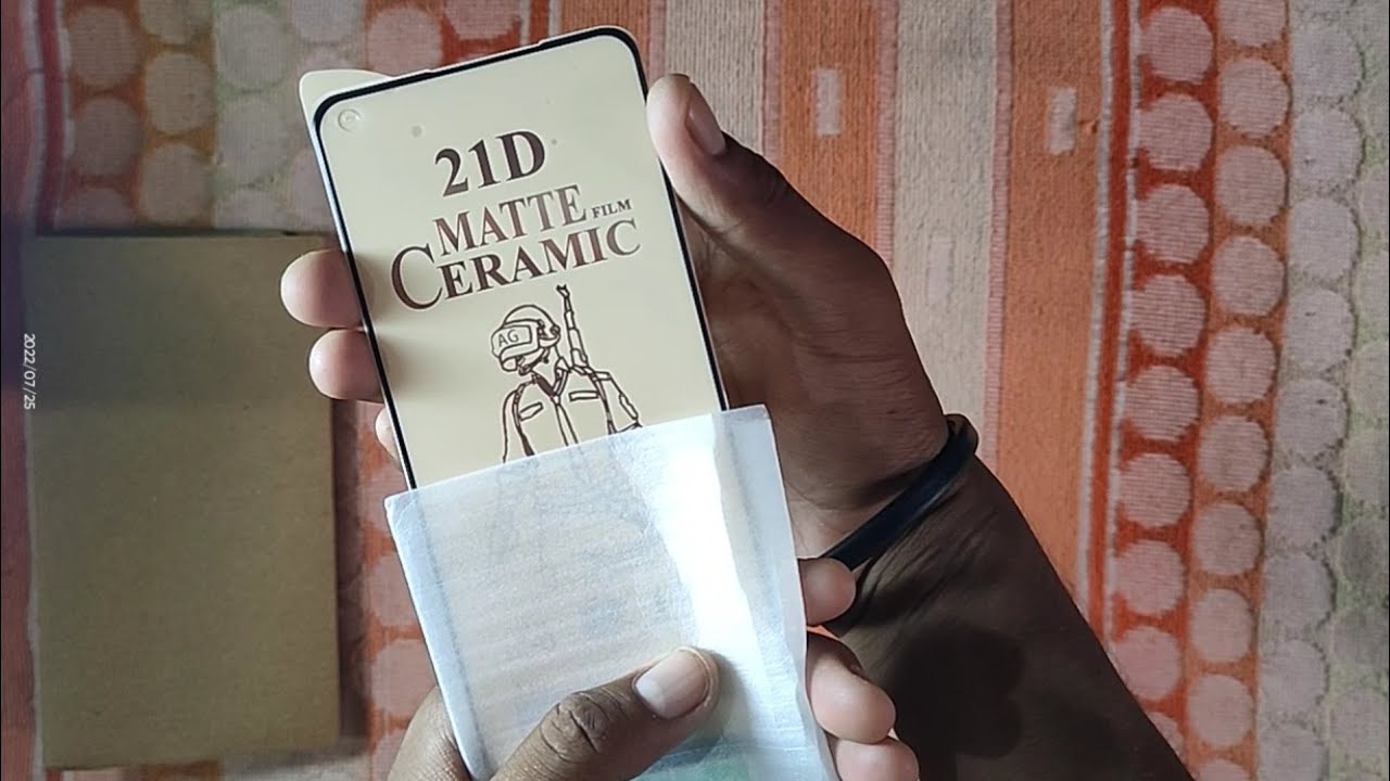 REALME 7/ REALME 7PRO| NARZO 20 PRO| BEST SCREEN PROTECTOR MATTE FINISH TEMPLE GLASS UNBOXING VIDEO✓