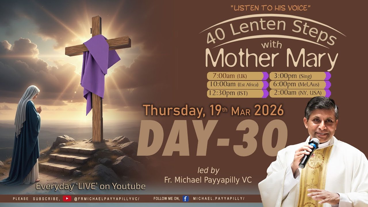 Listen to His Voice - 40 Lenten Steps with Mother Mary - Step 30