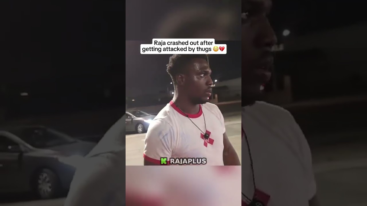 Raja crashed out after getting attacked by thugs 😳💔 #fyp #viral #rampagejackson #rajajackson