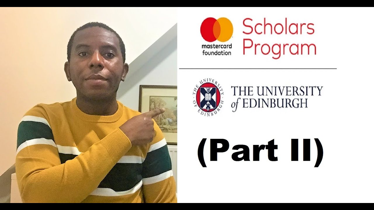 Edinburgh MasterCard Scholarship Essay Tips: Part 2