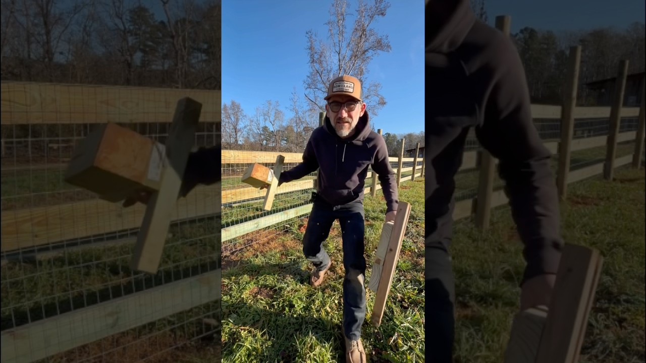 Farm Fencing Hack Jig for working Alone