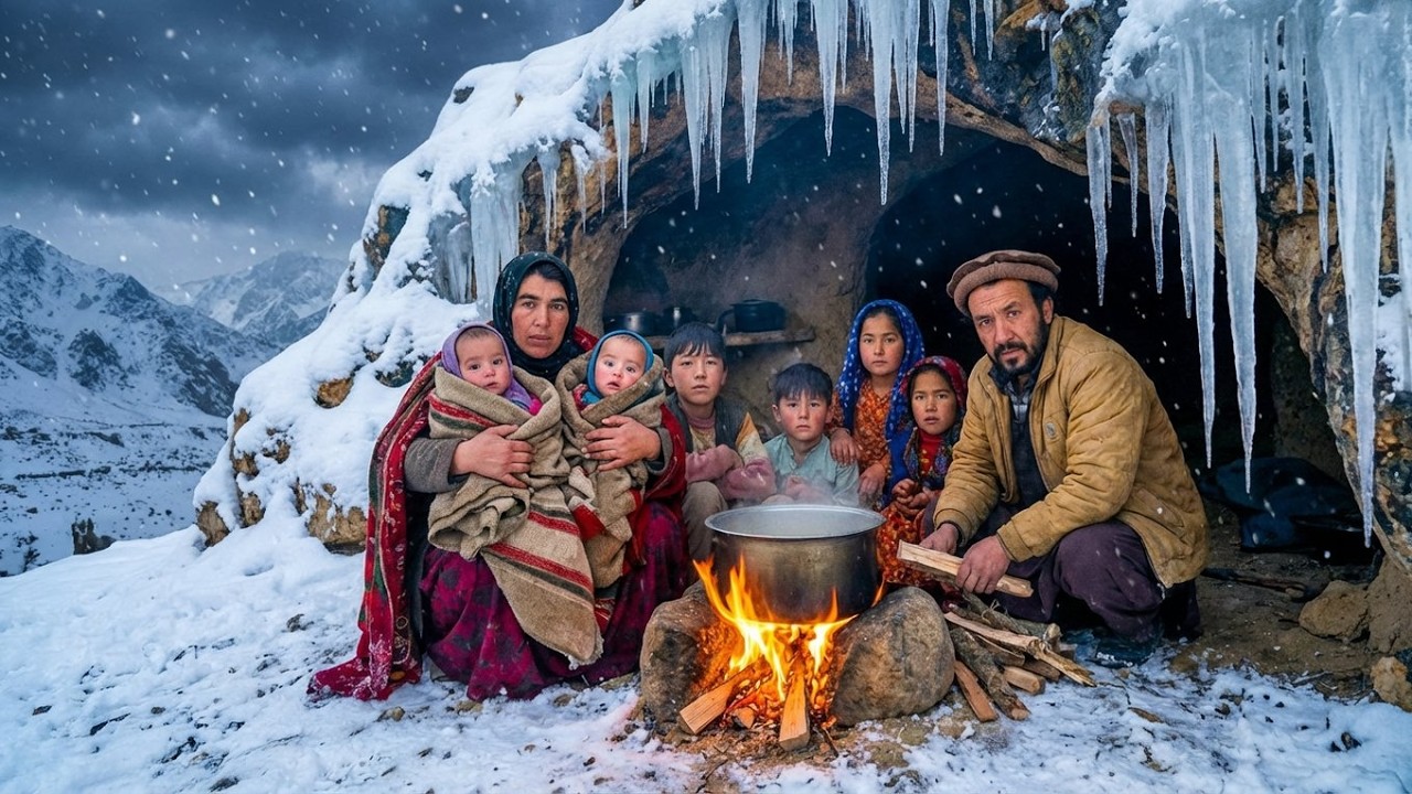 No Heat. No Help. Twin Children Survive Afghanistan's Most Brutal Cave Winter Using Ancient Secrets