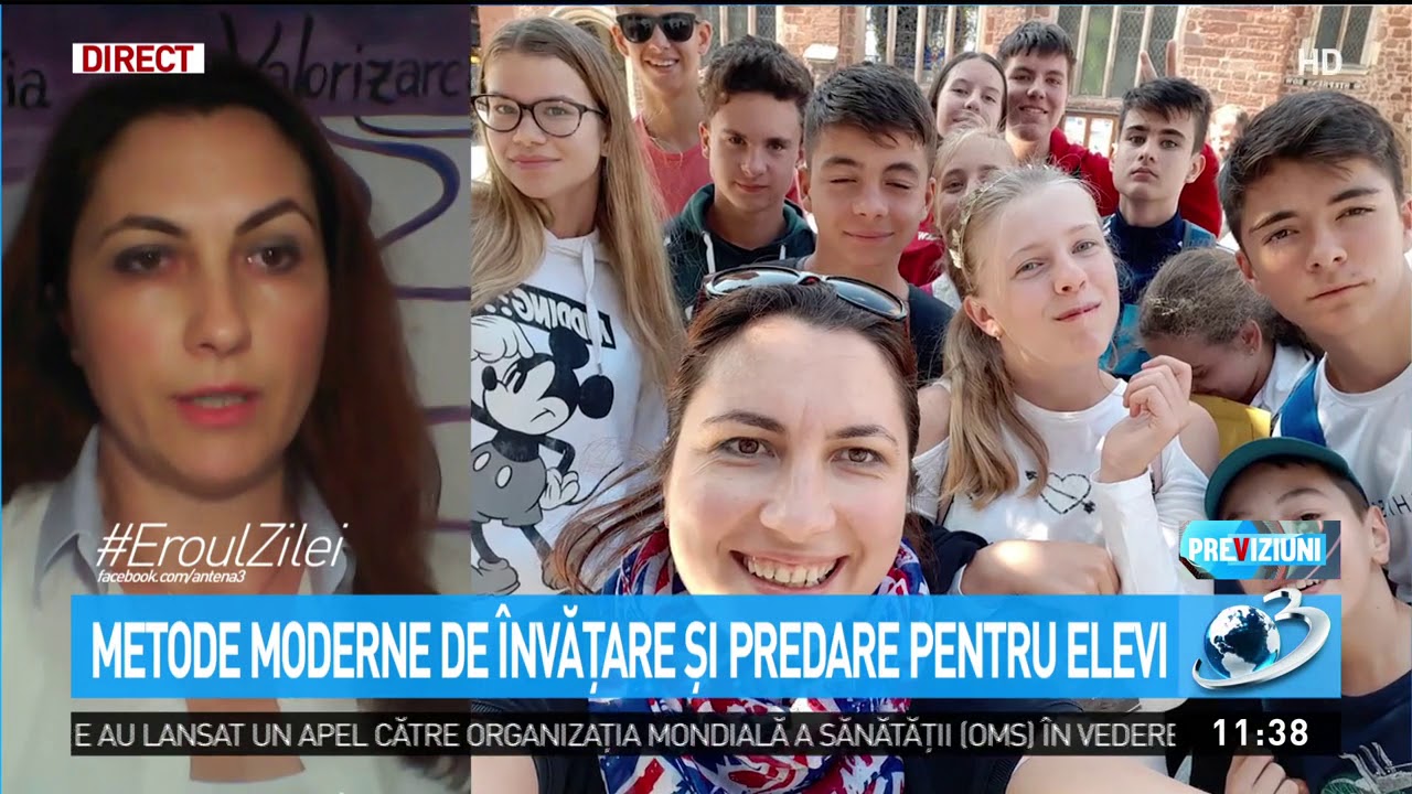 Marciana Streza, profesorul care introduce metode moderne de învăţare şi predare pentru elevi